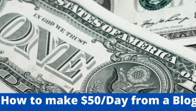 how to generate us$50 per day from a blog