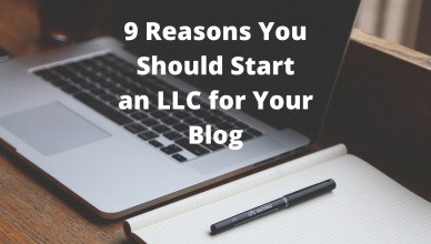 should I start an llc for my blog