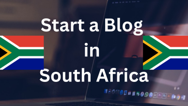how to start a blog in south africa